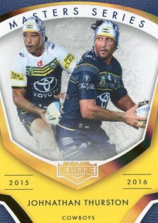 2023 NRL Elite Masters Series - MS07 Johnathan Thurston North QLD Cowboys 2015 - 2016
