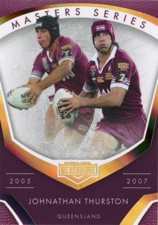 2023 NRL Elite Masters Series - MS09 Johnathan Thurston Queensland Maroons 2005 - 2007