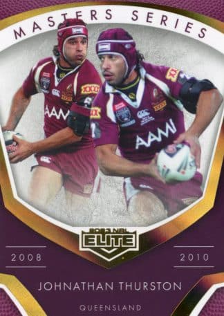 2023 NRL Elite Masters Series - MS10 Johnathan Thurston Queensland Maroons 2008 - 2010