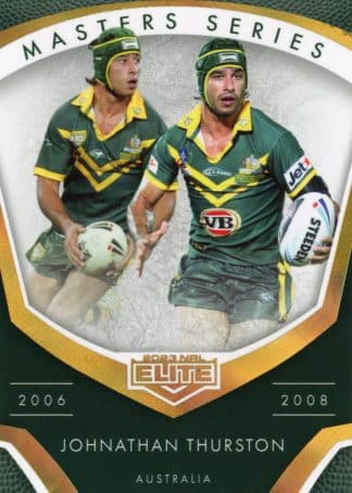 2023 NRL Elite Masters Series - MS14 Johnathan Thurston Australian Kangaroos 2006 - 2008