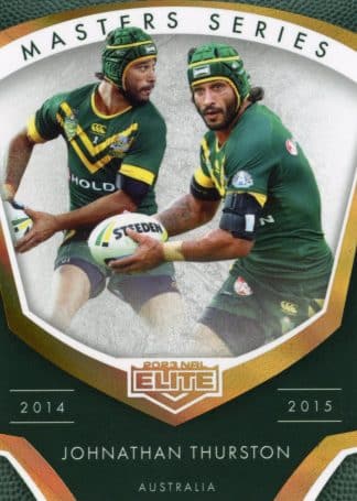 2023 NRL Elite Masters Series - MS17 Johnathan Thurston Australian Kangaroos 2014 - 2015