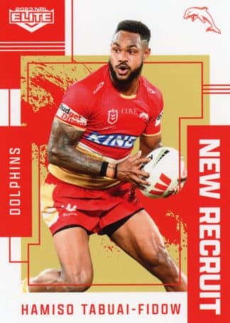 2023 NRL Elite New Recruits - NR10 Hamiso Tabuai-Fidow Dolphins