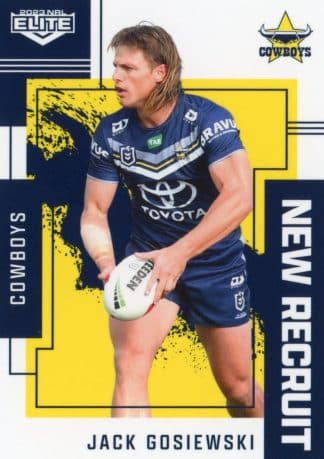 2023 NRL Elite New Recruits - NR19 Jack Gosiewski North Queensland Cowboys
