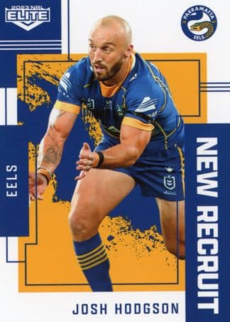 2023 NRL Elite New Recruits - NR21 Josh Hodgson Parramatta Eels