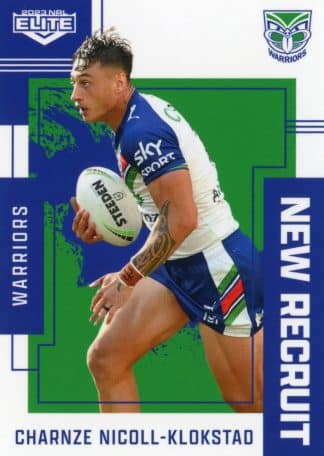 2023 NRL Elite New Recruits - NR32 Charnze Nicoll-Klokstad Warriors