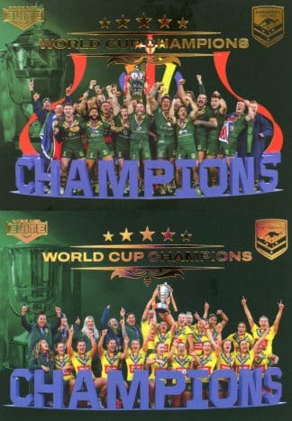 2023 NRL Elite Master Series Set #4 - NRL & NRLW Australian Team Photo