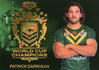 2023 NRL Elite World Cup Champions - WCC04 Patrick Carrigan Kangaroos