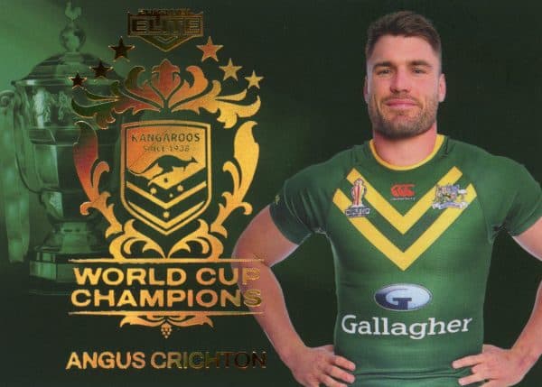 2023 NRL Elite World Cup Champions - WCC06 Angus Crichton Kangaroos