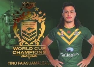 2023 NRL Elite World Cup Champions - WCC07 Tino Fa'asuamaleaui Kangaroos