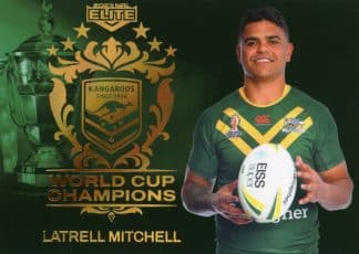 2023 NRL Elite World Cup Champions - WCC12 Latrell Mitchell Kangaroos
