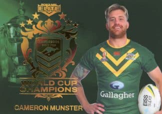 2023 NRL Elite World Cup Champions - WCC13 Cameron Munster Kangaroos