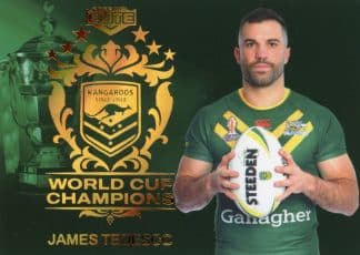 2023 NRL Elite World Cup Champions - WCC15 James Tedesco Kangaroos