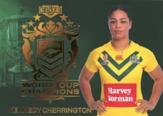 2023 NRL Elite World Cup Champions - WCC26 Kennedy Cherrington Jillaroos