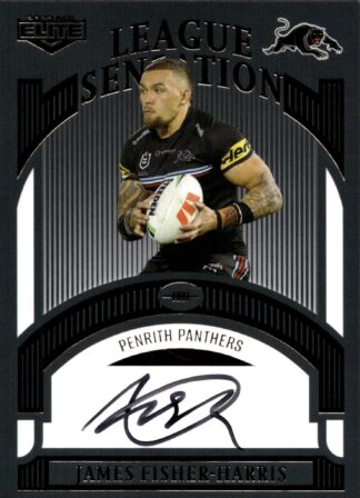 2023 NRL Elite Team League Sensations Signature - LST12 James Fisher-Harris Penrith Panthers