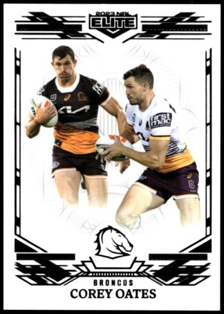 2023 NRL Elite Black Diamond Mojo - MB007 Corey Oates Brisbane Broncos
