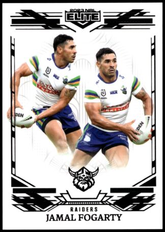 2023 NRL Elite Black Diamond Mojo - MB011 Jamal Fogarty Canberra Raiders