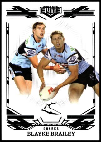 2023 NRL Elite Black Diamond Mojo - MB029 Blayke Brailey Cronulla Sharks