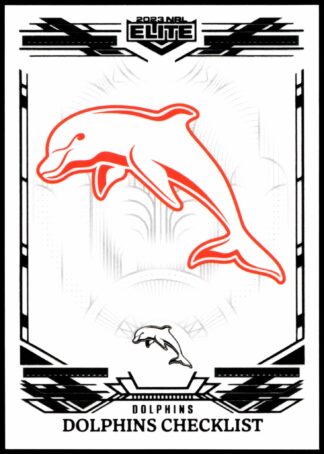 2023 NRL Elite Black Diamond Mojo - MB037 Dolphins Checklist
