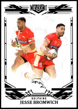 2023 NRL Elite Black Diamond Mojo - MB039 Jesse Bromwich Dolphins