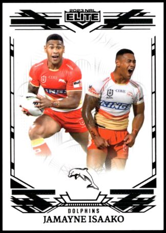 2023 NRL Elite Black Diamond Mojo - MB041 Jamayne Isaako Dolphins