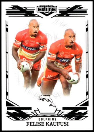 2023 NRL Elite Black Diamond Mojo - MB042 Felise Kaufusi Dolphins