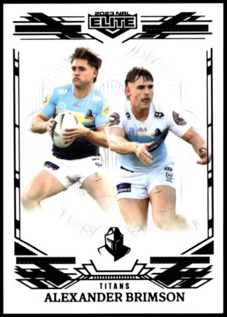 2023 NRL Elite Black Diamond Mojo - MB047 Alexander Brimson Gold Coast Titans