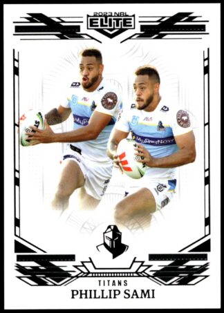 2023 NRL Elite Black Diamond Mojo - MB053 Phillip Sami Gold Coast Titans