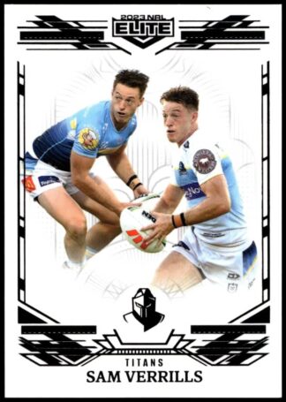 2023 NRL Elite Black Diamond Mojo - MB054 Sam Verrills Gold Coast Titans