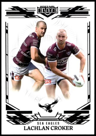 2023 NRL Elite Black Diamond Mojo - MB057 Lachlan Croker Manly Sea Eagles
