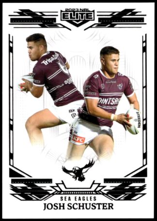 2023 NRL Elite Black Diamond Mojo - MB061 Josh Schuster Manly Sea Eagles