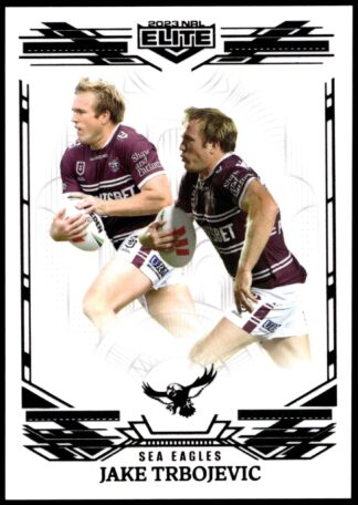 2023 NRL Elite Black Diamond Mojo - MB062 Jake Trbojevic Manly Sea Eagles