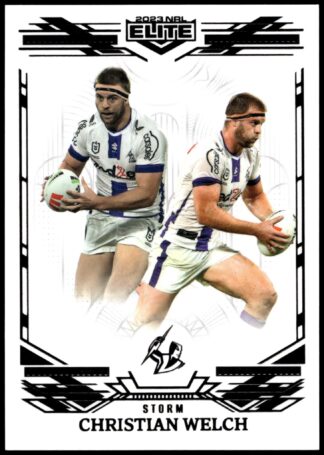 2023 NRL Elite Black Diamond Mojo - MB072 Christian Welch Melbourne Storm