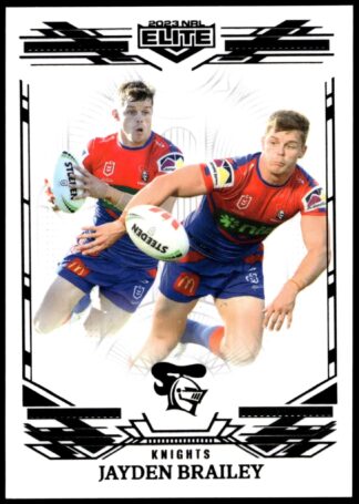 2023 NRL Elite Black Diamond Mojo - MB074 Jayden Brailey Newcastle Knights
