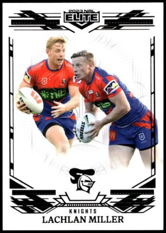 2023 NRL Elite Black Diamond Mojo - MB077 Lachlan Miller Newcastle Knights
