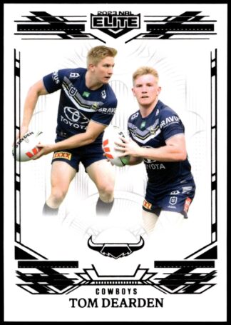 2023 NRL Elite Black Diamond Mojo - MB084 Tom Dearden North Queensland Cowboys