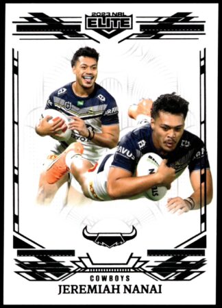 2023 NRL Elite Black Diamond Mojo - MB087 Jeremiah Nanai North Queensland Cowboys