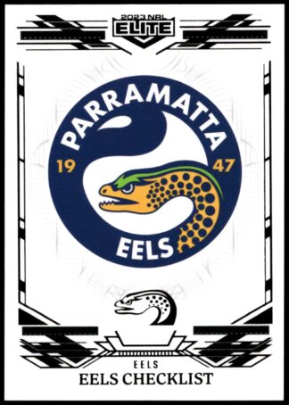 2023 NRL Elite Black Diamond Mojo - MB091 Parramatta Eels Checklist