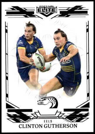 2023 NRL Elite Black Diamond Mojo - MB094 Clinton Gutherson Parramatta Eels