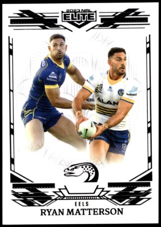 2023 NRL Elite Black Diamond Mojo - MB096 Ryan Matterson Parramatta Eels