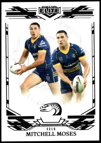 2023 NRL Elite Black Diamond Mojo - MB097 Mitchell Moses Parramatta Eels