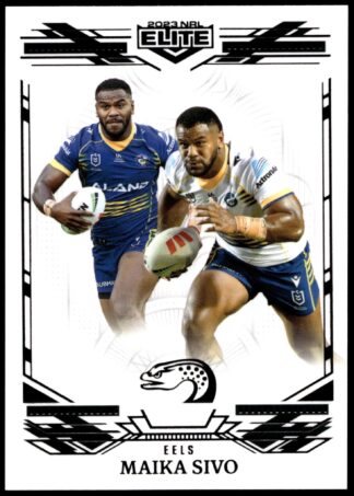 2023 NRL Elite Black Diamond Mojo - MB099 Maika Sivo Parramatta Eels