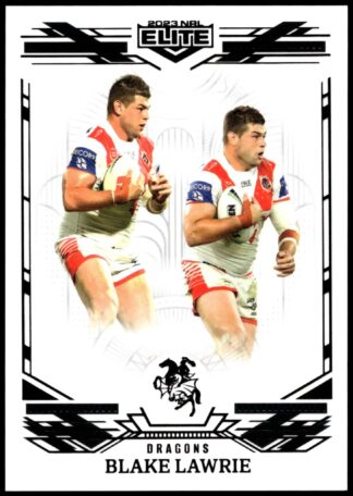 2023 NRL Elite Black Diamond Mojo - MB121 Blake Lawrie St George Illawarra Dragons