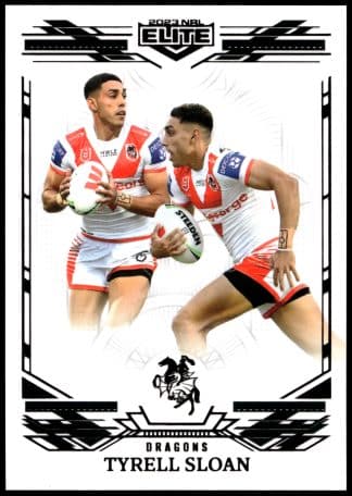 2023 NRL Elite Black Diamond Mojo - MB124 Tyrell Sloan St George Illawarra Dragons