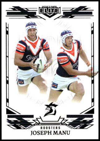2023 NRL Elite Black Diamond Mojo - MB129 Joseph Manu Sydney Roosters