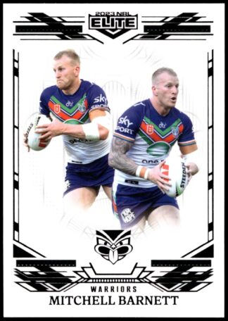 2023 NRL Elite Black Diamond Mojo - MB137 Mitchell Barnett Warriors