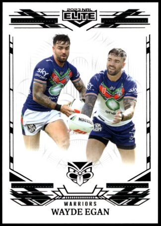 2023 NRL Elite Black Diamond Mojo - MB138 Wayde Egan Warriors