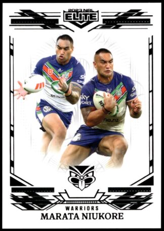 2023 NRL Elite Black Diamond Mojo - MB143 Marata Niukore Warriors