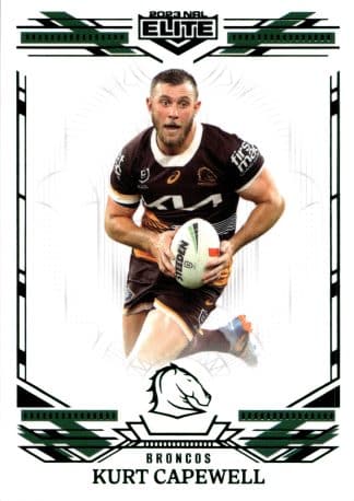 2023 NRL Elite Emerald Mojo - ME002 Kurt Capewell Brisbane Broncos