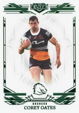 2023 NRL Elite Emerald Mojo - ME007 Corey Oates Brisbane Broncos