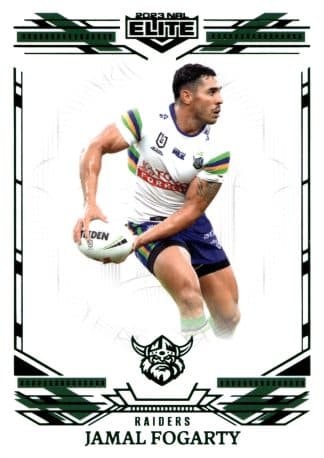 2023 NRL Elite Emerald Mojo - ME011 Jamal Fogarty Canberra Raiders